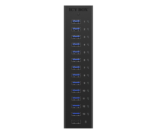 ICY BOX HUB USB 3.0 - 13x USB 3.0 - 622621 - zdjęcie